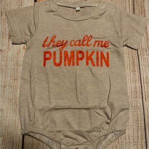 New Size 12 Month ‘They Call Me Pumpkin’ Onesie